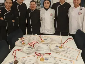 Gastronomi Festivali’nde madalyaları topladılar
