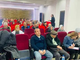 Gazi Huzurevi’nde afet farkındalık eğitimi
