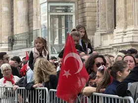 Gazi Mustafa Kemal Atatürk, Dolmabahçe Sarayı’nda anıldı
