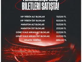 Gaziantep FK - Fenerbahçe maçı biletleri satışa çıktı
