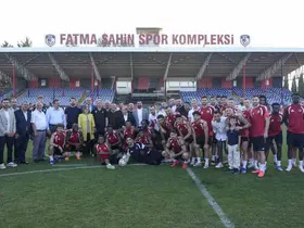 Gaziantep protokolünden, Gaziantep FK’ya moral ziyareti
