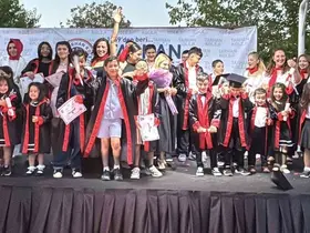 Gaziantep’in yeni eğitim merkezinde mezuniyet heyecanı
