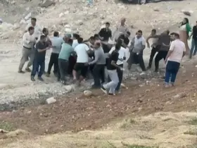 Gaziantep’te iki grup arasında taşlı sopalı meydan kavgası
