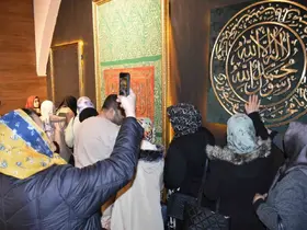 Gaziantep’te mukaddes emanetler sergisi açıldı
