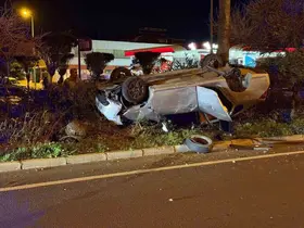Gazipaşa’da takla atan otomobildeki 4 kişi yaralandı
