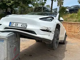 Gazipaşa’da trafik kazası: 3 yaralı
