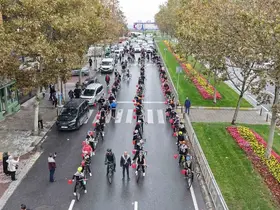 Gazze’deki çocuklara umut için pedal çevirdiler
