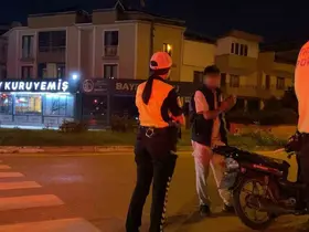 Gece motosikletle tur atmak 90 bin liraya mal oldu
