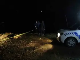 Gece yarısı cesedi bulunan şahsın boğulma anı kamerada
