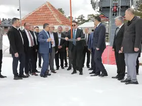Gediz Murat Dağı Kayak Merkezi’nde inceleme

