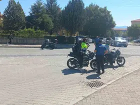 Gediz’de motosiklet denetimleri devam ediyor
