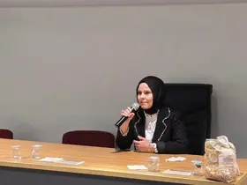 Gediz’de tarhana çorbası üretim işletmesi sahibi öğrencilerle buluştu
