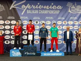 Genç güreşçiler, Hırvatistan’dan madalya ile döndü
