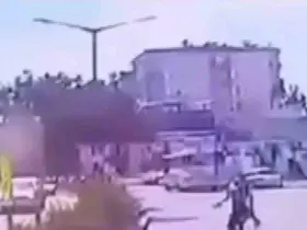 Genç kızın hayatını kaybettiği kazanın görüntüleri ortaya çıktı
