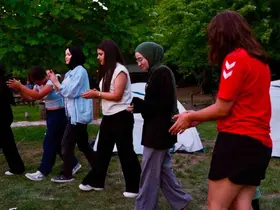 Gençler doğada kamp yaparak Düzce’yi keşfediyor
