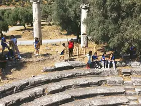 Gençler tarihin izlerini tuvallerine taşıdı
