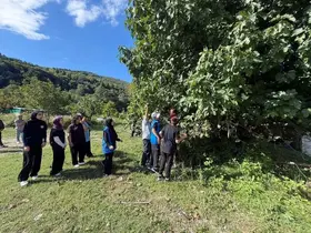 Gençlerin hasat heyecanı
