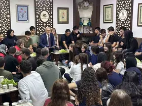 Gençlik temsilcileriyle bir araya geldi

