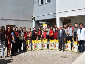 Germencik’te lise öğrencilerinden anlamlı bağış
