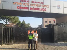 Germencik’te yol kontrol faaliyetinde yakalandı
