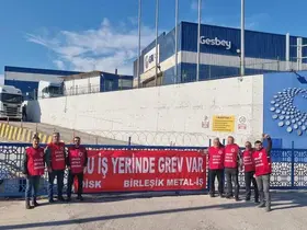 GESBEY’de grev çanları çaldı: İşçiler iş bıraktı
