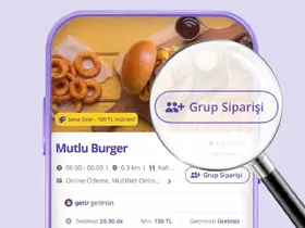 GetirYemek, grup siparişi özelliği kullanıma sundu
