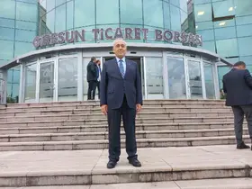 Giresun Ticaret Borsası’nda Hamza Bölük yeniden seçildi
