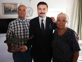 Gökçeada Kaymakamı Acar’dan Kıbrıs Gazilerine vefa ziyareti
