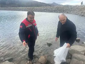 Göl ve göletlerde balıklandırma çalışması
