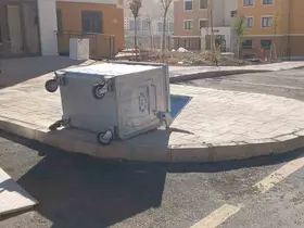 Gölbaşı’nda şiddetli rüzgar hayatı olumsuz etkiledi
