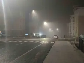 Gölbaşı’nda yoğun sis etkili oldu
