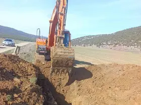 Göle dönen Kuru Ova’daki sular Beyşehir Gölü’ne aktarılıyor
