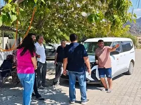 Gömeç’te hasar tespit çalışmalarına başlandı
