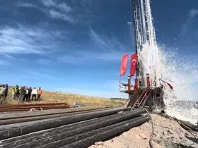 Gönen Sera OSB’de jeotermal kuyu açıldı
