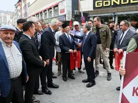 Gümüşhane’de Gaziler Günü’nde "Kahramanlarla Kardeşlik Yolunda" yürüyüşü
