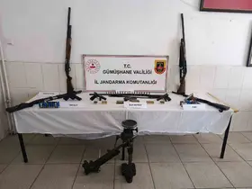 Gümüşhane’de jandarmadan silah operasyonu
