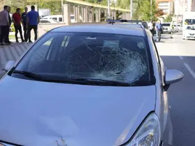 Gümüşhane’de otomobilin çarptığı yaya yaralandı
