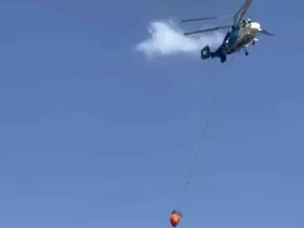 Güre’de zeytinlik yangını
