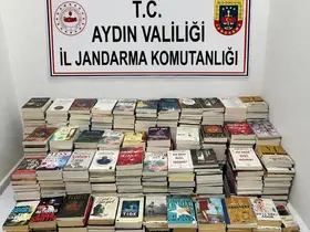 Güzelçamlı’da 658 adet bandrolsüz kitap ele geçirildi
