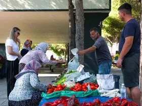 Hacıömerli’de salı pazarı bereketi
