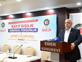 HAK-İŞ Başkanı Arslan: "18 Eylül’ü her yıl daha geniş kapsamlı şekilde konuşmaya devam edeceğiz"
