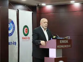 HAK-İŞ Genel Başkanı Arslan: "Asgari Ücret Tespit Komisyonu’ndan sağlıklı bir asgari ücret çıkmaz"
