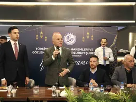 Hakemler iftar yemeğinde buluştu
