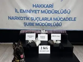 Hakkari’de 26 kilo 530 gram uyuşturucu ele geçirildi
