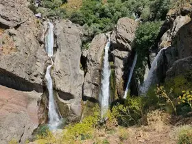 Hakkari’de Marînüs Şelalesi büyülüyor
