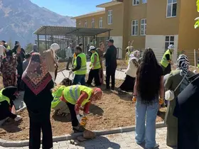 Hakkari’ye yeni modern servis alanı ve park
