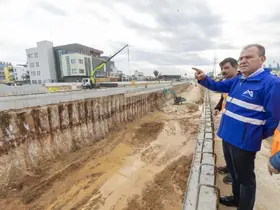 Hal Katlı Kavşağı nisan ayında hizmete girecek

