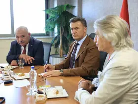 Halep’ten Mersinli sanayicilere yatırım daveti

