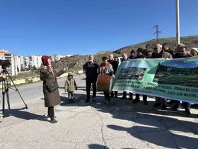Harmandalı sakinlerinden ‘çöplük orman olsun’ çağrısı
