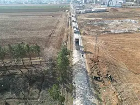 Harran Ovası’nda yol çilesi tarihe karışıyor

